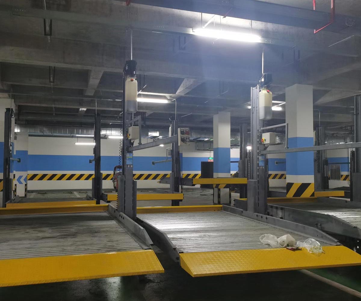 廣西地下室簡易類立體停車場拆除