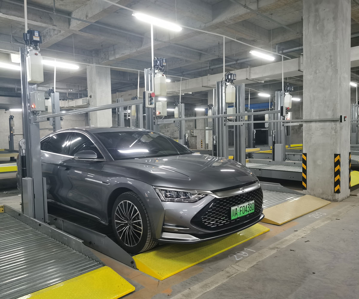 渝中PJS四柱雙層停車設備技術文件
